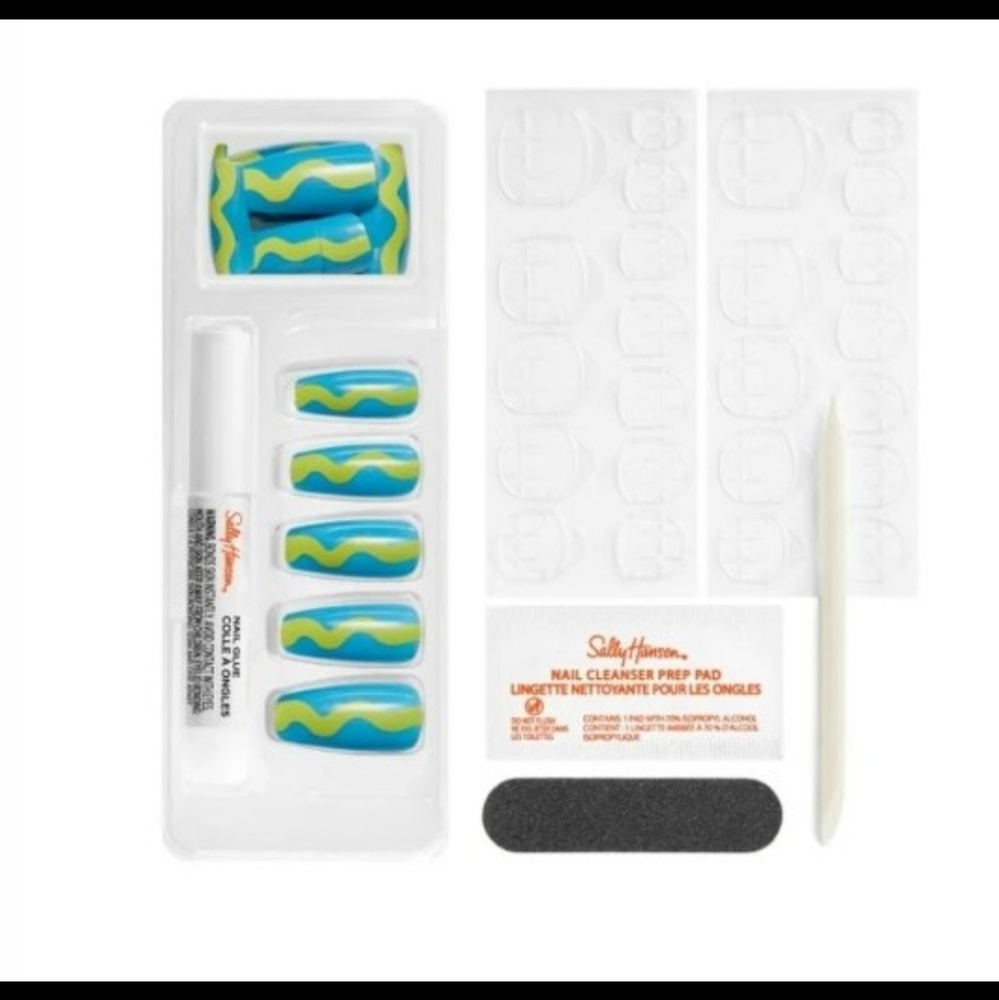 Sally Hansen x Kiss Pop Perfect Manicure Coffin Nails - Picture 3 of 6
